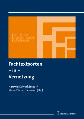 Baumann / Kalverkämper |  Fachtextsorten-in-Vernetzung | eBook | Sack Fachmedien