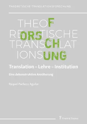 Aguilar | Translation - Lehre - Institution | E-Book | sack.de