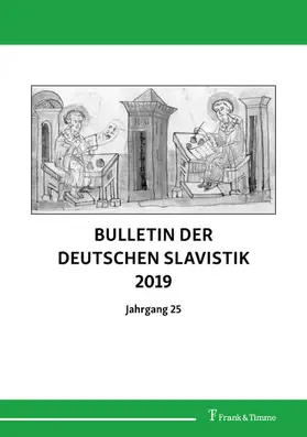 Bun?i? |  Bulletin der Deutschen Slavistik 2019 | eBook | Sack Fachmedien