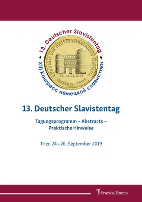 Bierich / Bruns / Lüdke |  13. Deutscher Slavistentag | eBook | Sack Fachmedien