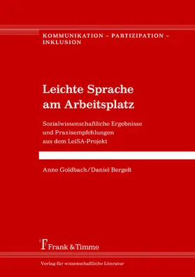 Bergelt / Goldbach |  Leichte Sprache am Arbeitsplatz | eBook | Sack Fachmedien