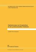 Pietschmann |  Optimierung von Gesprächen in der professionellen Telefonie | eBook | Sack Fachmedien