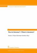 Günther |  Was ist Literatur? / What is Literature? | eBook | Sack Fachmedien