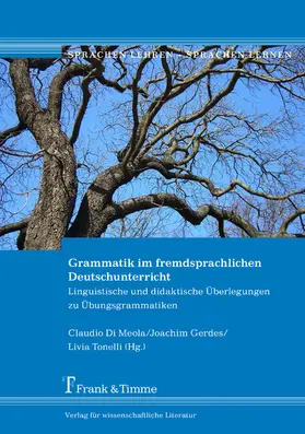 Gerdes / Meola / Tonelli |  Grammatik im fremdsprachlichen Deutschunterricht | eBook | Sack Fachmedien