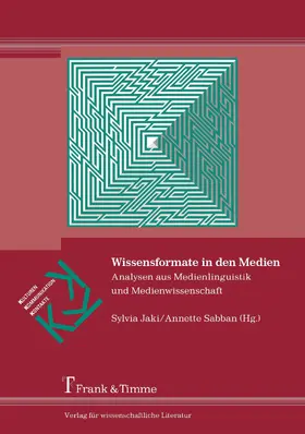 Jaki / Sabban |  Wissensformate in den Medien | eBook | Sack Fachmedien