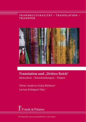 Andres / Richter / Schippel | Translation und 'Drittes Reich' | E-Book | sack.de
