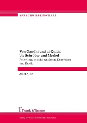 Klein |  Von Gandhi und al-Qaida bis Schröder und Merkel | eBook | Sack Fachmedien