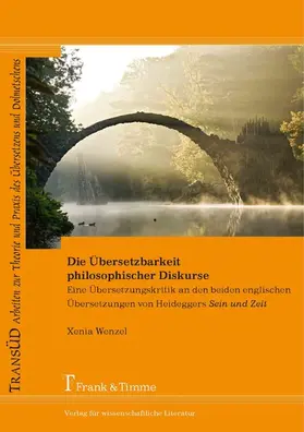 Wenzel |  Die Übersetzbarkeit philosophischer Diskurse | eBook | Sack Fachmedien