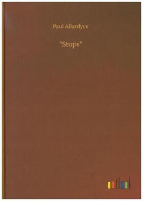 Allardyce |  "Stops" | Buch |  Sack Fachmedien