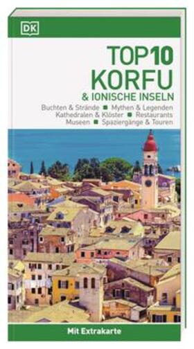 DK Verlag - Reise / French |  Top 10 Reiseführer Korfu & Ionische Inseln | Buch |  Sack Fachmedien