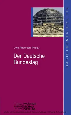 Andersen |  Der Deutsche Bundestag | eBook | Sack Fachmedien