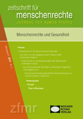 Krennerich / Debus / Kreide |  Menschenrechte und Gesundheit | eBook | Sack Fachmedien
