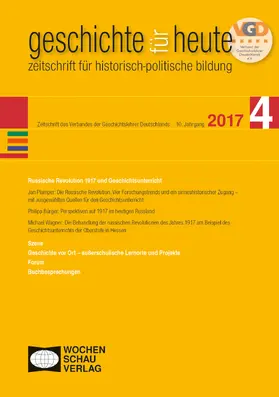 Bendick / Bürger / Plamper |  Russische Revolution 1917 und Geschichtsunterricht | eBook | Sack Fachmedien