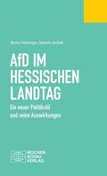 Hafeneger / Jestädt |  AfD im Hessischen Landtag | eBook | Sack Fachmedien