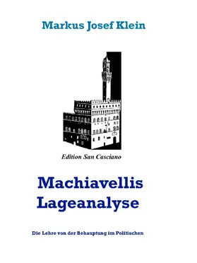 Klein |  Machiavellis Lageanalyse | eBook | Sack Fachmedien