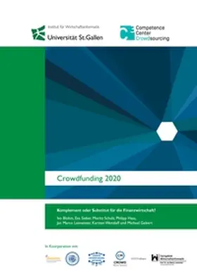 Blohm / Sieber / Gebert |  Crowdfunding 2020 | Buch |  Sack Fachmedien
