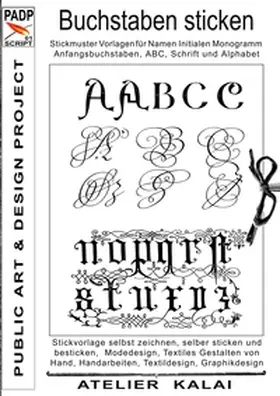 Winter |  PADP-Script 001: Buchstaben sticken | Buch |  Sack Fachmedien