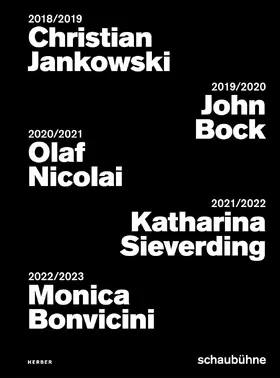 Ruder / Bonvicini |  Plakatkampagnen der Schaubühne 2018 bis 2022 | Buch |  Sack Fachmedien