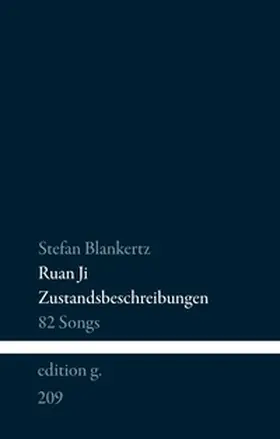 Blankertz / Ruan | Zustandsbeschreibungen | Buch | 978-3-7357-2541-7 | www.sack.de