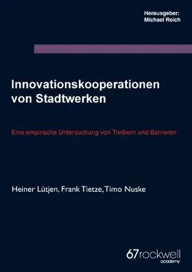 Lütjen / Tietze / Nuske |  Innovationskooperationen von Stadtwerken | eBook | Sack Fachmedien