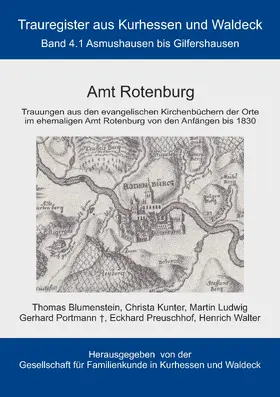 Blumenstein / Kunter / Ludwig |  Amt Rotenburg | eBook | Sack Fachmedien