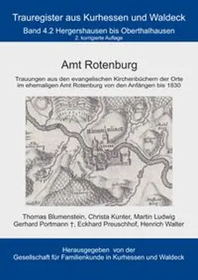 Blumenstein / Preuschhof / Kunter |  Amt Rotenburg | Buch |  Sack Fachmedien