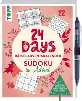 frechverlag |  24 DAYS RÄTSELADVENTSKALENDER - Sudoku im Advent | Buch |  Sack Fachmedien