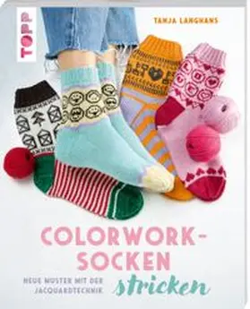 Langhans |  Colorwork-Socken stricken | Buch |  Sack Fachmedien