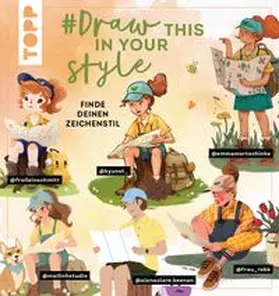 frechverlag / Nguyen / Schild |  Draw this in your style | Buch |  Sack Fachmedien