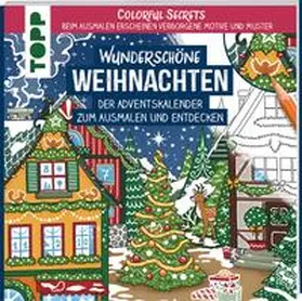 Pitz |  Colorful Secrets - Wunderschöne Weihnachten (Ausmalen auf Zauberpapier) | Buch |  Sack Fachmedien