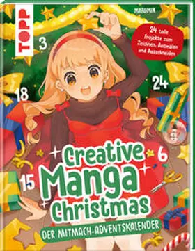 marumin |  Creative Manga Christmas. Der Mitmach-Adventskalender | Buch |  Sack Fachmedien