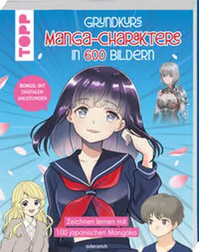 Sideranch |  Grundkurs Manga-Charaktere in 600 Bildern | Buch |  Sack Fachmedien