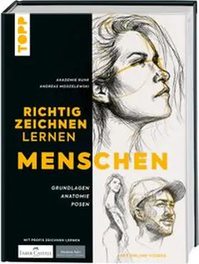 Akademie Ruhr / Modzelewski |  Richtig Zeichnen lernen Mensch | Buch |  Sack Fachmedien
