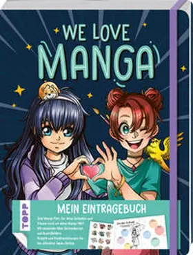 frechverlag / Schlitt / Kanoffsky |  We love Manga. Eintragebuch | Buch |  Sack Fachmedien