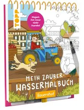 Heese |  Mein Zauber-Wassermalbuch Bauernhof | Buch |  Sack Fachmedien