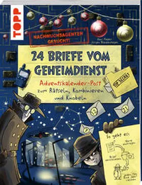 Pieper |  Nachwuchsagenten gesucht! 24 Briefe vom Geheimdienst. Adventskalender-Post zum Rätseln, Kombinieren und Knobeln | Buch |  Sack Fachmedien