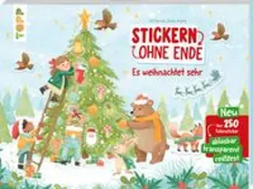Hannah |  Stickern ohne Ende - Es weihnachtet sehr | Buch |  Sack Fachmedien