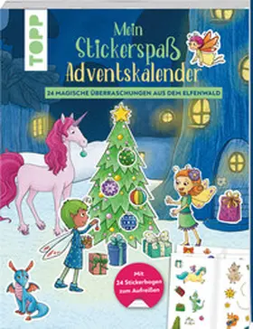 Hecher |  Mein Stickerspaß-Adventskalender | Buch |  Sack Fachmedien