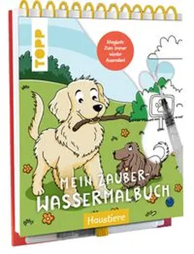Schwendemann |  Mein Zauber-Wassermalbuch Haustiere | Buch |  Sack Fachmedien