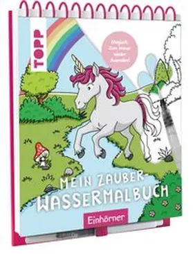 Schwendemann |  Mein Zauber-Wassermalbuch Einhörner | Buch |  Sack Fachmedien