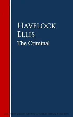 Ellis |  The Criminal | eBook | Sack Fachmedien