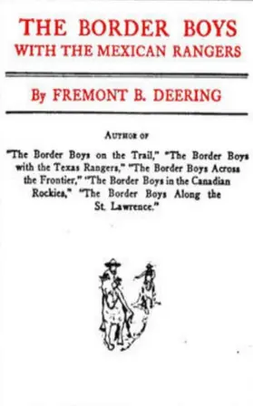 Goldfrap |  The Border Boys with the Mexican Rangers | eBook | Sack Fachmedien
