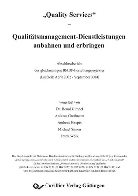 Simon |  Quality Services | eBook | Sack Fachmedien