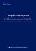 Zapka |  Europ&#xE4;ische Sozialpolitik | eBook | Sack Fachmedien