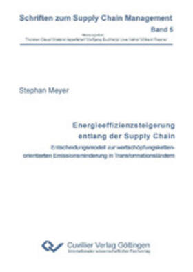 Meyer | Energieeffizienzsteigerung entlang der Supply Chain | E-Book | sack.de