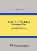 Rittig |  Strafrecht f&#xFC;r die Polizei Rheinland-Pfalz | eBook | Sack Fachmedien