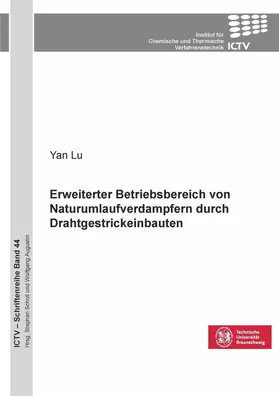 Lu |  Erweiterter Betriebsbereich von Naturumlaufverdampfern durch Drahtgestrickeinbauten | eBook | Sack Fachmedien