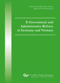 Briesen / Thanh / Pham |  E-Government and Administrative Reform in Germany and Vietnam | Buch |  Sack Fachmedien