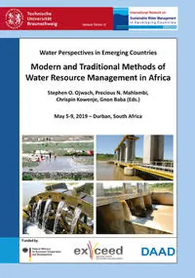Bahadir / Ojwach |  Modern and Traditional Methods of Water Resource Management in Africa. Water Perspectives in Emerging Countries. May 5-9, 2019 - Durban, South Africa | Buch |  Sack Fachmedien