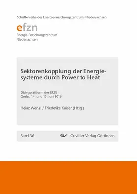 Kaiser / Wenzl |  Sektorenkopplung der Energiesysteme durch Power to Heat | eBook | Sack Fachmedien